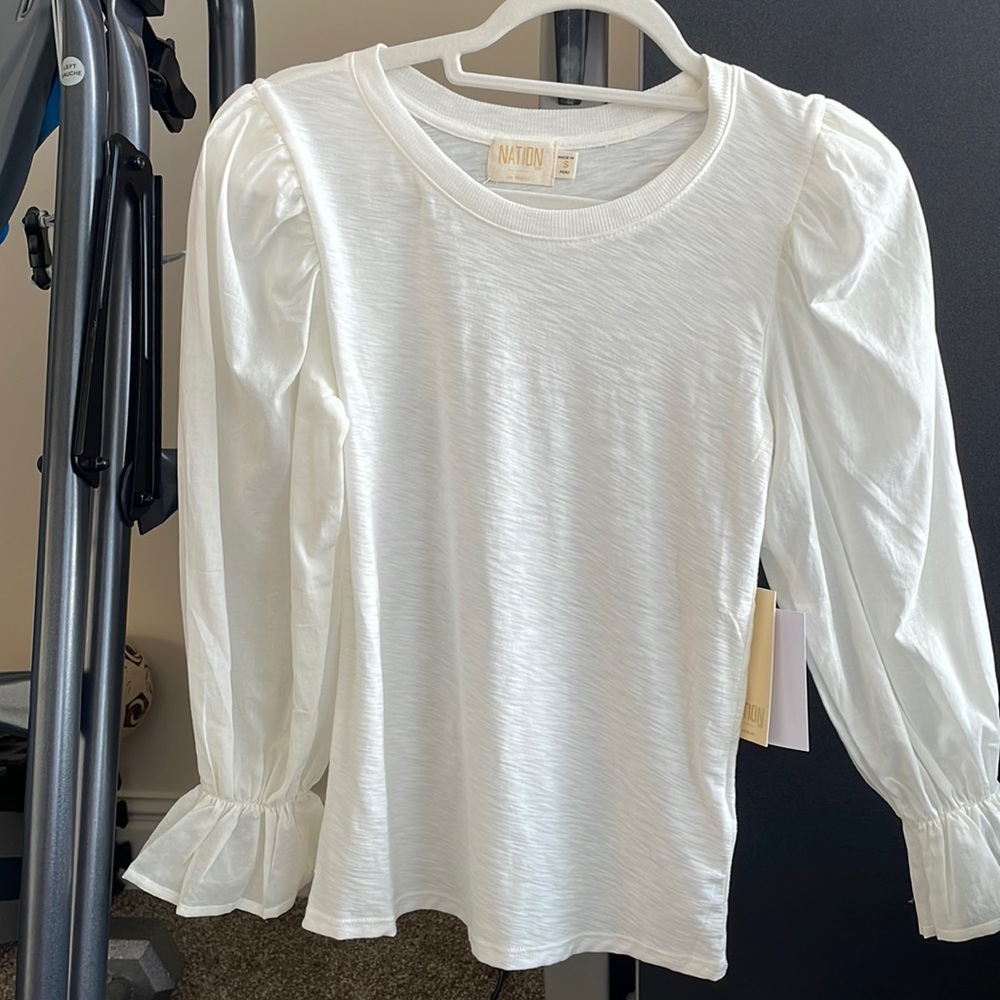 Nation LTD Carly long sleeve tee